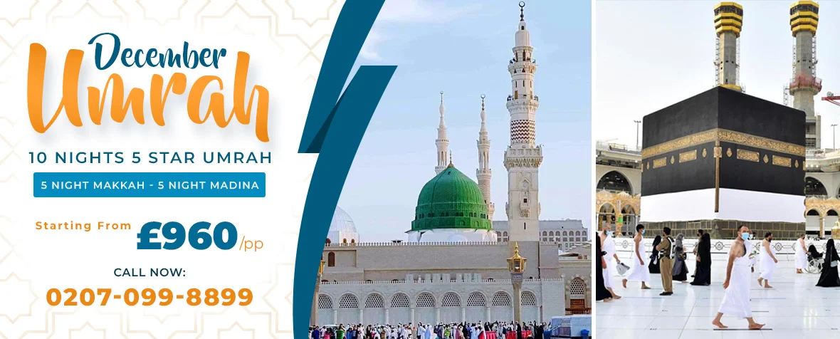 5 Star December Umrah Packages